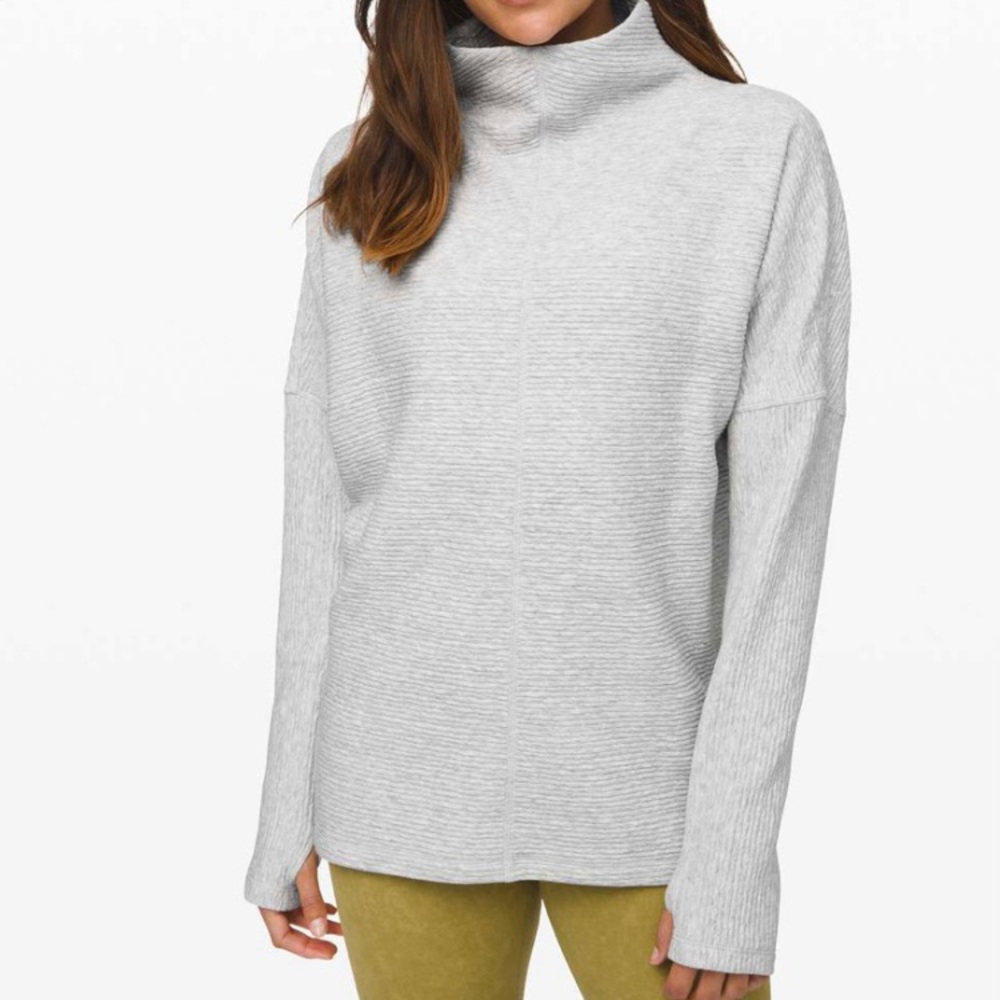 Lululemon Along the Way Mock Neck Long Sleeve